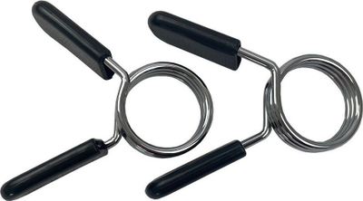 Kapëse pranvere për shufër ENERO FIT, set 2 copë, diametër 30mm, çelik i kromuar