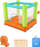 Trampolinë Bestway 53394, 194 x 175 x 170