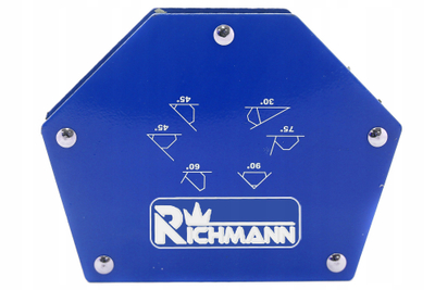Mbajtës magnetik për kënde Richmann C0477, 37.5 kg, 6‑faqësh, blu