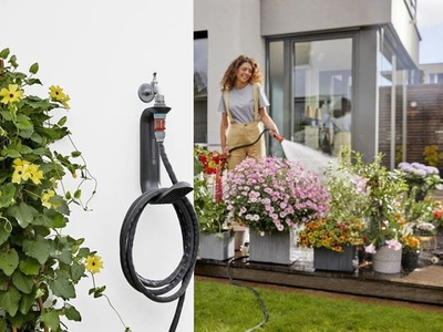 Mbajtëse zorre Gardena Liano TapFix 18590-20, për rubinet, për 20 m