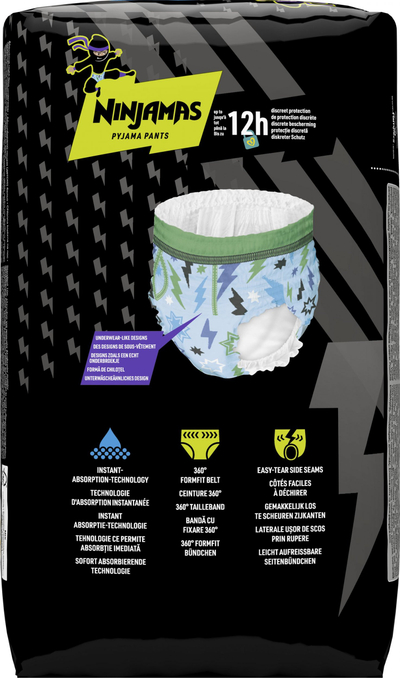 Pelenë mbathëse Pampers Ninjamas Pants, madhësia 7 XXL, për djem
