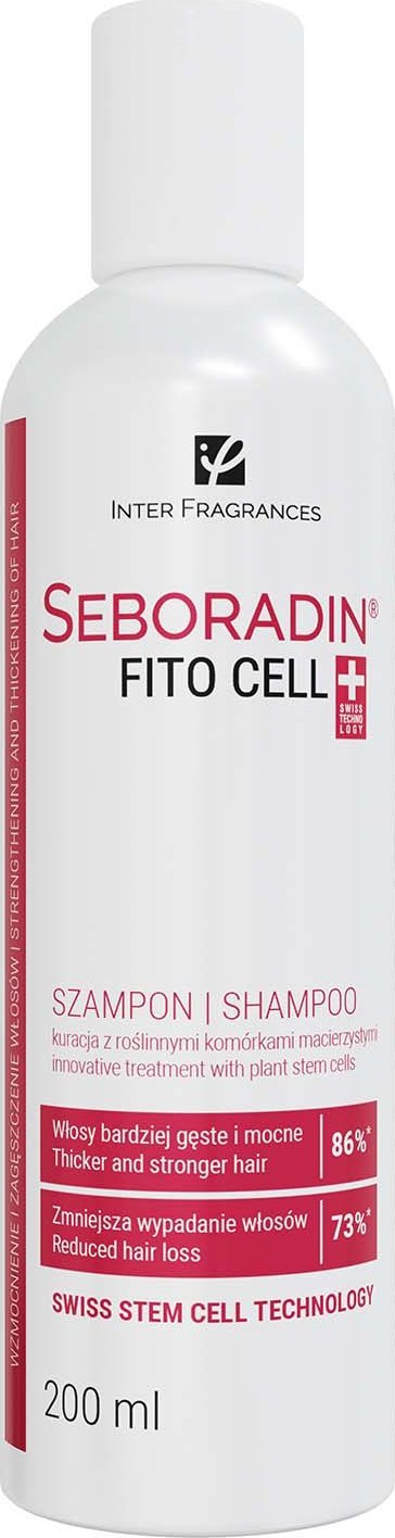 Shampon për flokë Seboradin Fito Cell, kundër rënies së flokëve, 200 ml, për forcim edhe rigjenerim