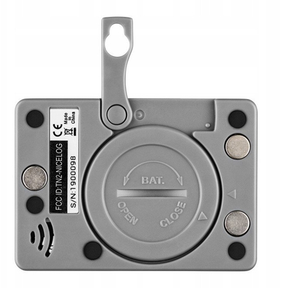Regjistrues temperature AZ 88360, Bluetooth, ekran LCD, i bardhë