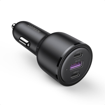 Karikues makine UGREEN 3 në 1, 69W, PD 65W USB‑C, i zi