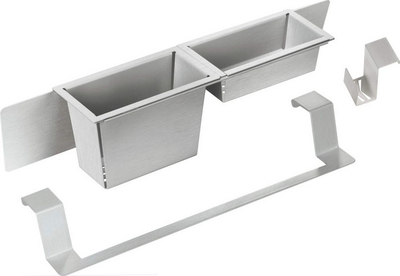 Set aksesorësh kuzhine Deante Magnetic, çelik