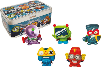 Set i figurave Magic Box Super Zings Cyber ​​Squad, 5 figura