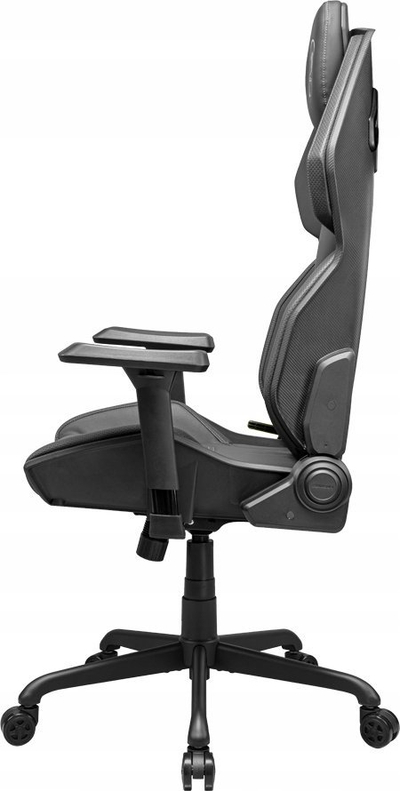 Karrige lojrash Cougar Hotrod, ergonomike, e zezë