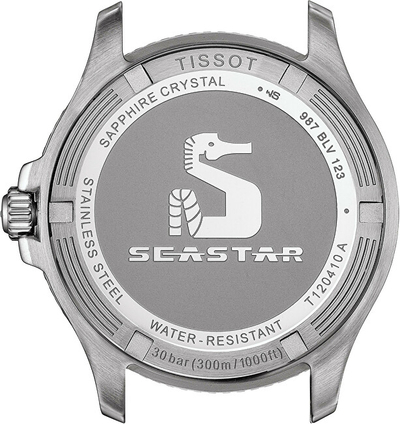 Orë për meshkuj Tissot Seastar 1000 T120.410.27.051.00, e zezë