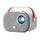 Projektor Byintek K16Pro, Full HD 1080p, 300 ANSI lumens, gri