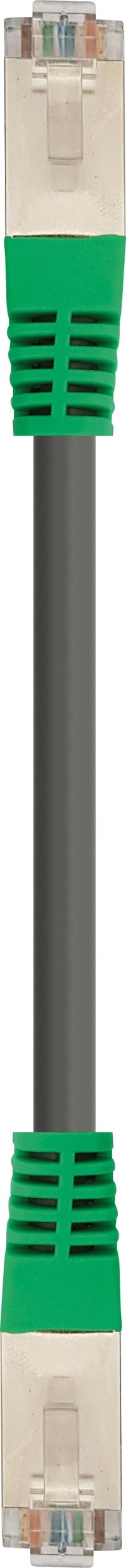 Kabllo rrjeti Vivanco RJ45 CAT 6 F/UTP, 10 m, gri