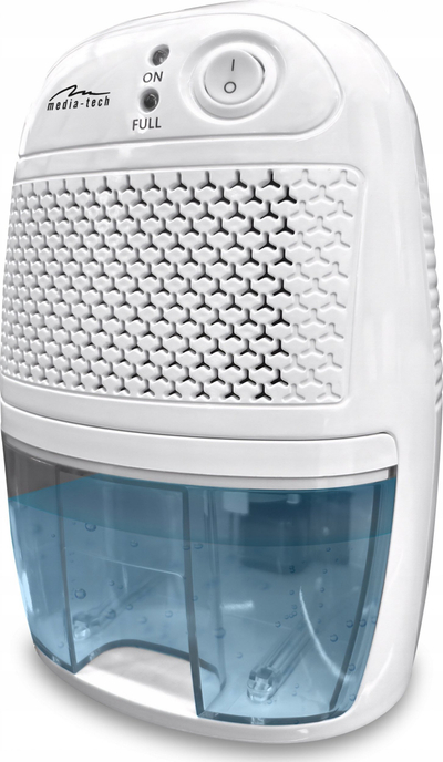 Одвлажнувач Media-Tech Handy Air MT6529, 800 ml, за простории до 20 m², бел