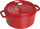 Tenxhere gize STAUB Round, 3.8L, universale, e kuqe
