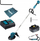 Trimmer bari Makita DUR194SFX1, pa kabllo 18V LXT, gjerësi prerjeje 280mm, i kaltër