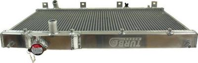 Radiator uji sportiv TurboWorks D1Spec D, për Honda Civic 2001-2005, bërthamë 40 mm, argjent