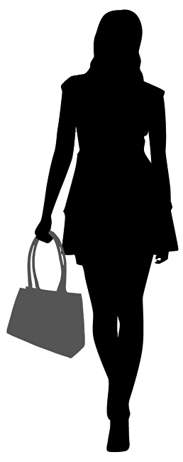 Çantë dore Bulaggi Jenna 30609, e zezë, woman
