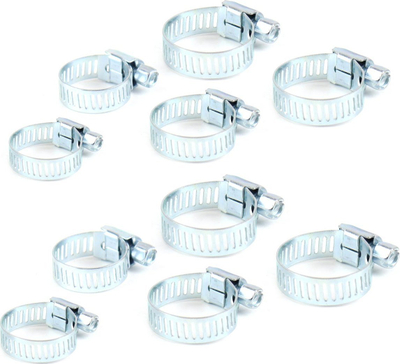 Set kapëse rrethore AMiO Worm Drive, 10 copë, shumëpërdorimshe, në blister