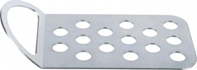 Pllakë sigurie për zinxhir qeni, 12–26 cm, metal