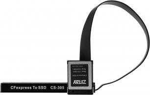 Adapter karte memorie Zitay CS-305, nga CFexpress Type B në M.2 NVMe SSD, ngjyrë e zezë