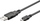Kabllo USB S-Conn 14-11025, USB 2.0, 1 m, e zezë