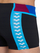 Rroba banjo për burra Arena Icons Swim Short Panel 90, MaxLife Eco, i bë që s’e ha klori, e zezë me blu