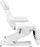 Електрична столица за педикир SILLON CLASSIC, 3 мотори, бела