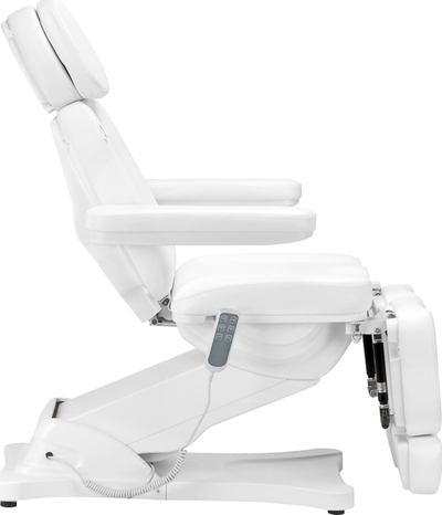 Електрична столица за педикир SILLON CLASSIC, 3 мотори, бела