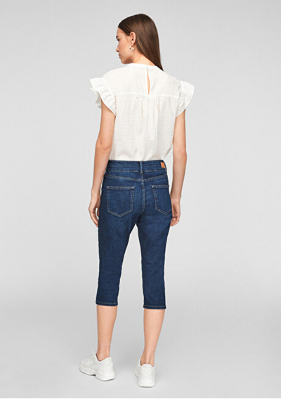 Кратки фармерки S.Oliver Slim Fit, сини, 14.104.72.X086.58Z5