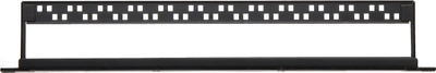 Панел пач Кистон PP-24/FX/C1, 24 порти, за рек, црн