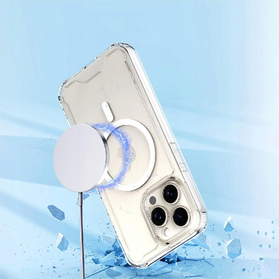 Kapak telefoni Clear Corner Case MagSafe për iPhone 16 Pro Max, i tejdukshëm