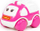 Lodër ambulancë Wader BBC Know Sophie, 11 cm, e bardhë / rozë