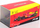 Model makine Ferrari F1 75 Bburago, 1/43, me kuti ekspozimi, e verdhë