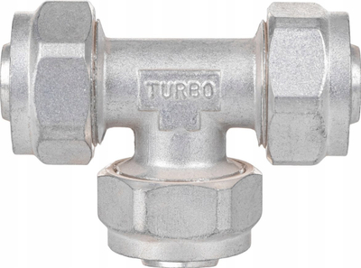 Tridhëz lidhëse Comap TurboSKIN, press me vidë, 16x2 mm, bronz i nikluar