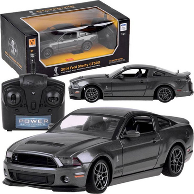 Makinë lodër me pult Ford Mustang Shelby GT500, 1:24, 2.4GHz, e kuqe