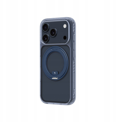Kapak telefoni AmazingThing Titan Pro MagSpin për iPhone 17 Pro, përputhet me MagSafe, blu