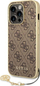 Mbështjellës telefoni Guess GUHCP14LGF4GBR, për iPhone 14 Pro, hardcase, kafe