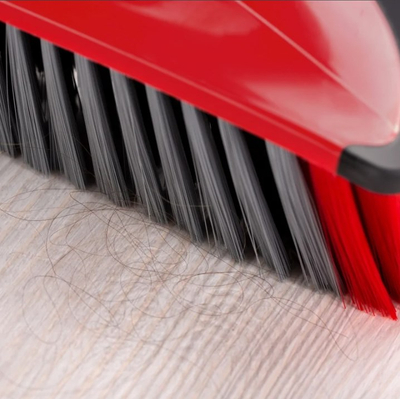 Fshesë dyshemeje Vileda Broom Broom Brush 3Action, fijet për flokë dhe pluhur, shumëngjyrëshe
