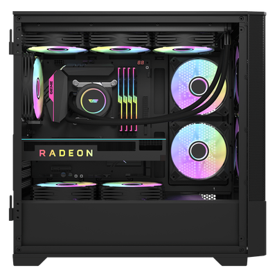Kasë Darkflash DK415M, M-ATX, e zezë
