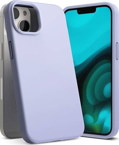 Kapak telefoni Ringke Silicone për Apple iPhone 14 Plus, silikon i butë e fleksibël, ngjyrë lejla
