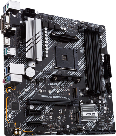 Pllakë amë ASUS PRIME B550M-A/CSM - AMD B550