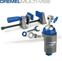 Mengenë Dremel Multi Vise 2500JA, 3 në 1, rrotullim 360°, gri
