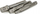 Set adapterësh SDS Plus për daltë, 1/4" 3/8" 1/2", çelik CrV
