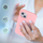 Kuti mbrojtëse Choetech për iPhone 13, PC+TPU, MFM, rozë