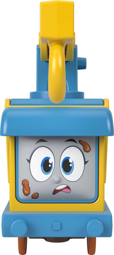 Set trenash Fisher Price Thomas and Friends Fix em Up Friends HHN43, motorik, me vinç, shumëngjyrësh