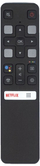 Telekomandë Pilot RTV për TCL RC802V, Bluetooth, kontroll me zë, e zezë