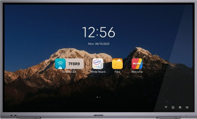 Panel interaktiv Hikvision, ekran me prekje, 4K, i zi
