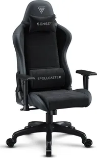 Karrige SENSE7 Spellcaster FUKU, material+lëkurë, e zezë