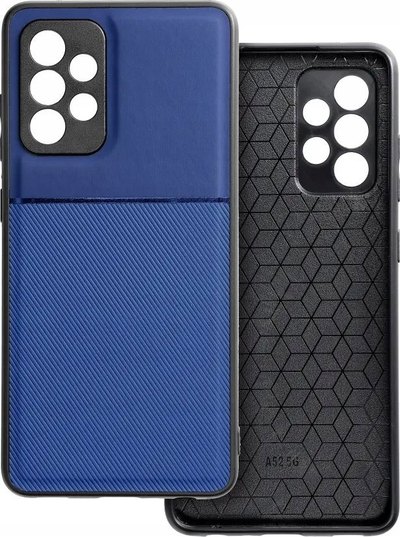 Kapak Noble Case për Samsung Galaxy A14 4G 5G, gomë TPU e butë, antirrëshqitës, blu