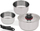Set tenxheresh Maestro MR3531-5, 3 copë, inoks, argjendtë