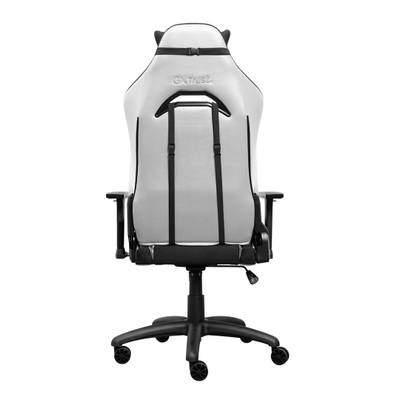 Гејминг столица Trust GXT 714W Ruya, до 150 kg, прилагодлива, бела