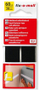 Shirit ngjitës Velcro Fix-o-moll 3563406, 60cm x 20m, i zi